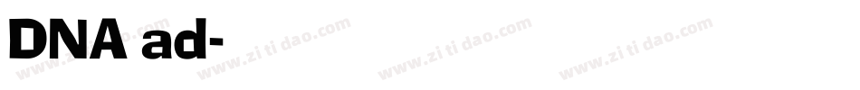 DNA ad字体转换